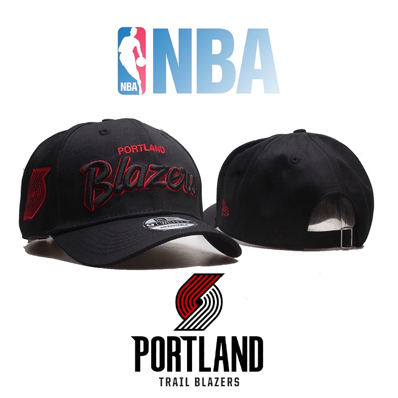 หมวกเบสบอล ปักลาย NBA Portland Blazers สไตล์สปอร์ต สําหรับผู้ชาย และผู้หญิง