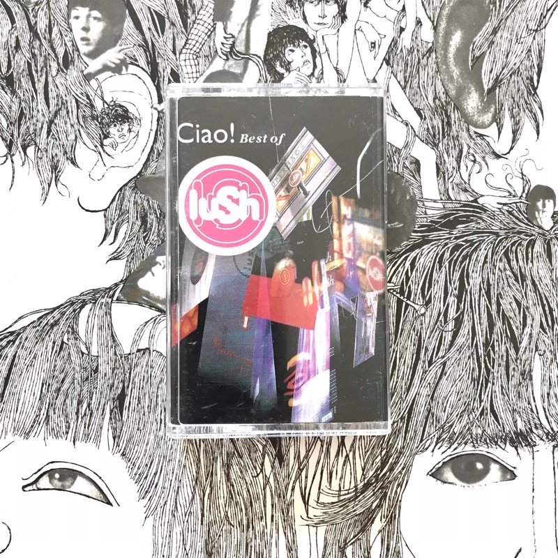 Tape Cassette เทปเพลง Lush – Ciao! Best Of Lush (2001) Shoegaze, Dream Pop