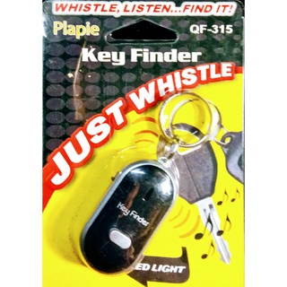 #พวงกุญแจ กันหาย❤️กันลืม ระบบผิวปาก qf-315# พร้อมไฟ LED Key Finder