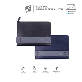 Blue Box Urban Sleeve Clutch For Macbook/Laptop Navy Blue