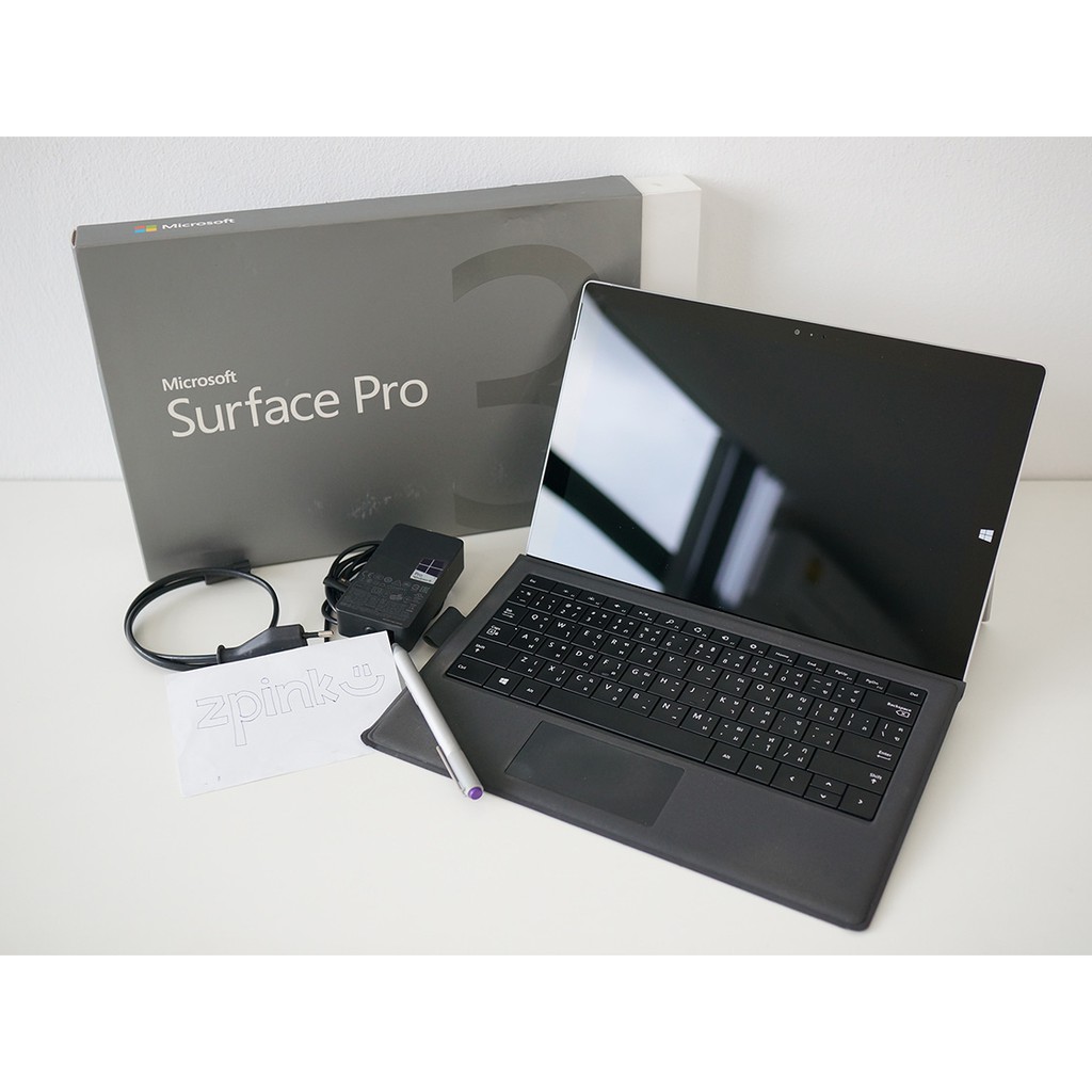 [มือสอง] Surface Pro 3 i5 128GB RAM 4GB พร้อมคีย์บอร์ด และปากกา สภาพสวยมาก