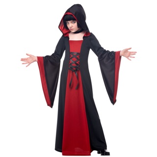 ชุดแฟนซีเด็กหญิง Kids Hooded Robe ไซส์ M(7-9 ปี) จากอเมริกา