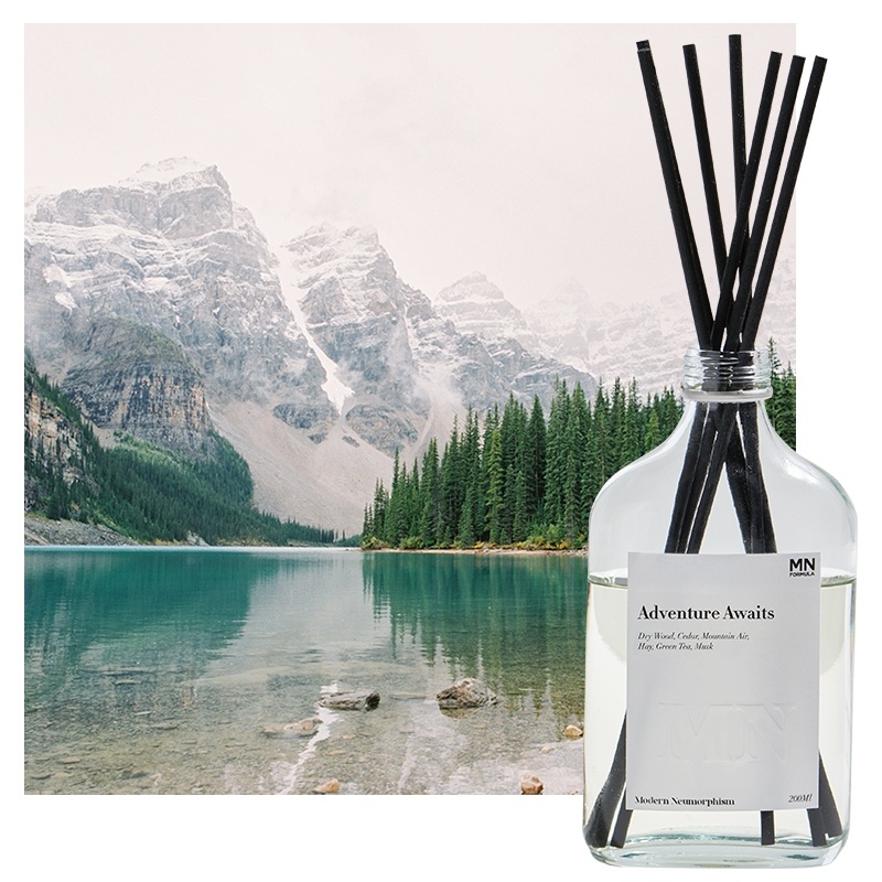 MN FORMULA Room Diffuser กลิ่น Adventure Awaits เอ็มเอ็น ฟอร์มูล่า ก้านไม้หอม ก้านไม้หอมกระจายกลิ่น กลิ่นหอมผจญภัย