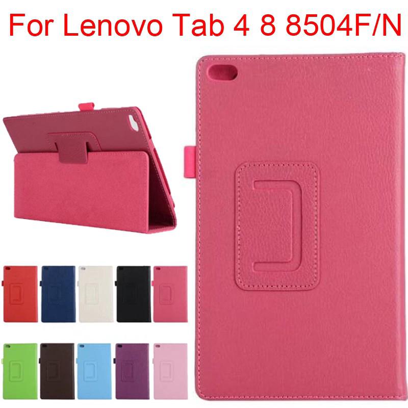 Lenovo Tab 4 8 Cover Protector Tab4 8.0 Casing TB-8504 8504F ฝาครอบป้องกัน เคส หุ้ม ซองหนัง