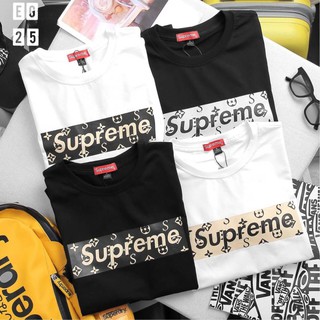 เสื้อยืดแบรนด์ supreme ป้ายห้อย