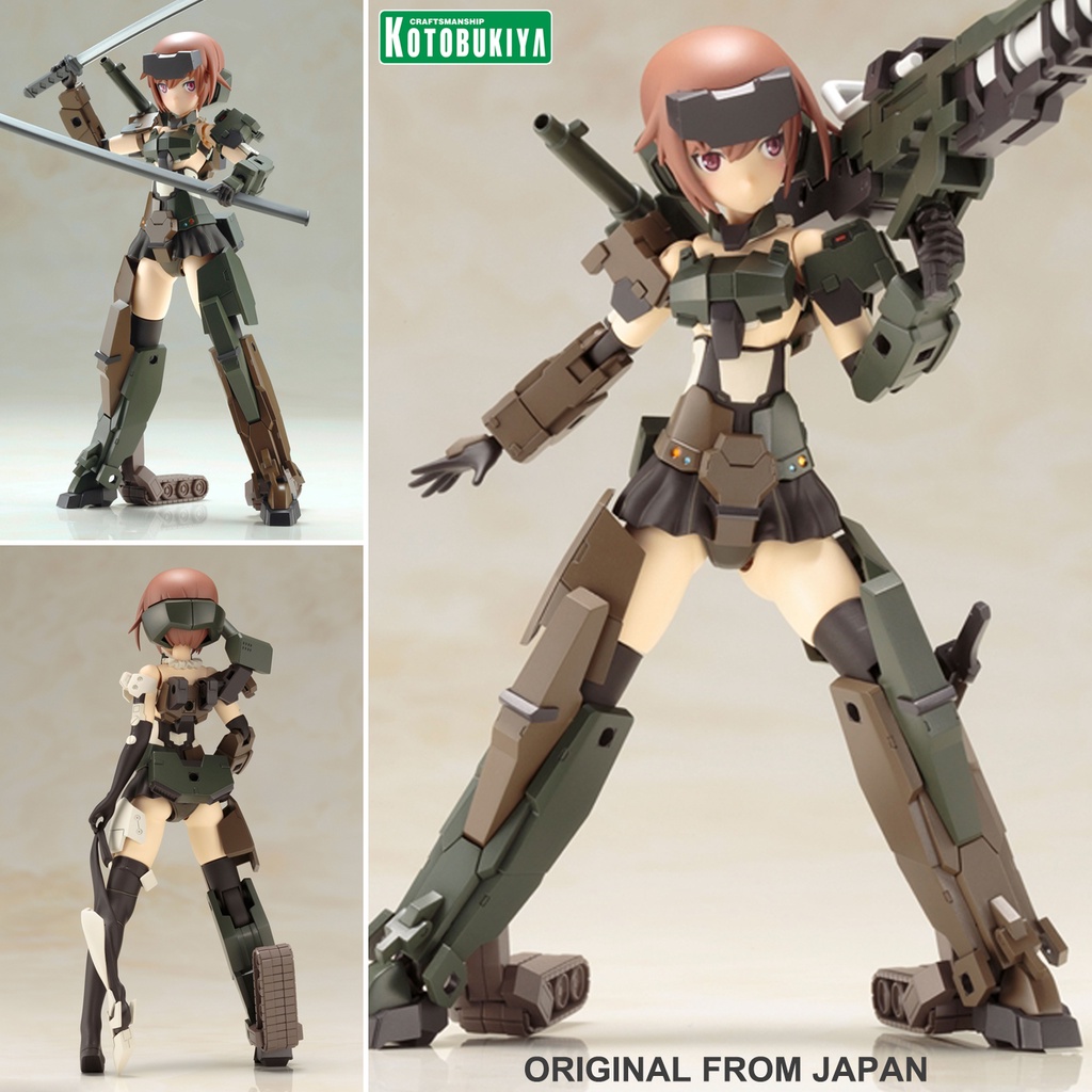 ของแท้ Kotobukiya Frame Arms Girl เฟรมอาร์มเกิร์ล Gourai Type 10 โกวไร with Little Armory สาวน้อยใส่เกราะ Ver ฟิกม่า