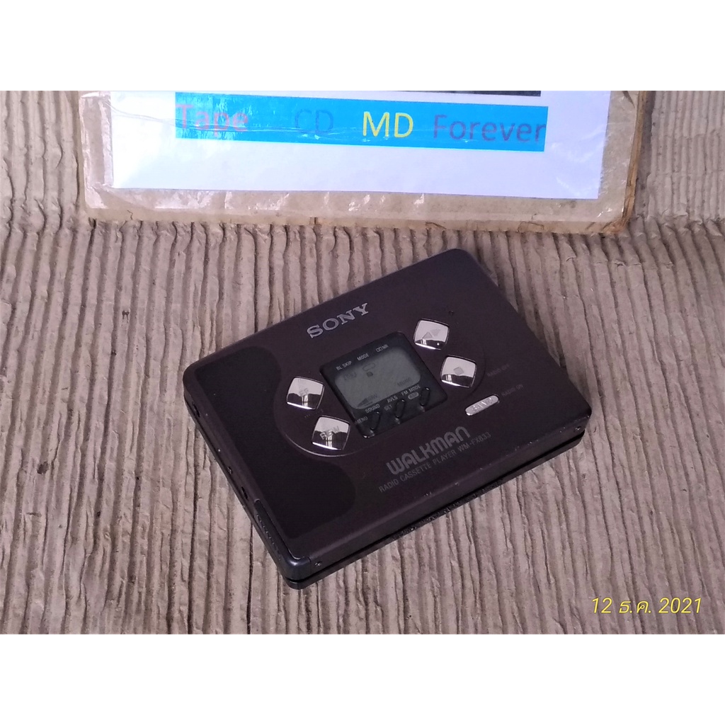 เครื่องเล่นเทป SONY walkman Wm- FX833 เสียงดี มี FM