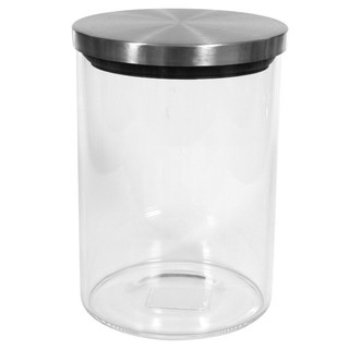 ขวดโหลแก้วกลมฝาดึง M 0.7 ลิตร  CANISTER GLASS ROUND PULL LID M 0.7L