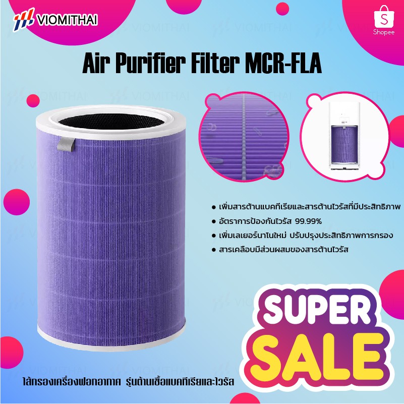Xiaomi Air Purifier Filter Antibacterial and antivirus ไส้กรองอากาศ