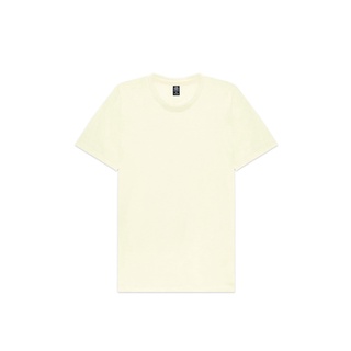 nibbana basic t-shirt เสื้อยืดคอกลม สีครีม