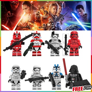 ของเล่นตัวต่อฟิกเกอร์ STAR WARS Stormtrooper Darth Vader KT1034