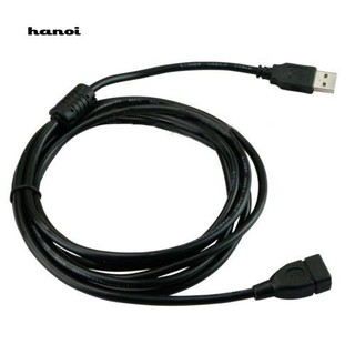 Hn♥สายเคเบิลต่อขยาย USB 2.0 A ตัวผู้ เป็น A ตัวเมีย ยาว 10 ฟุต 3 เมตร สําหรับคอมพิวเตอร์ แล็ปท็อป