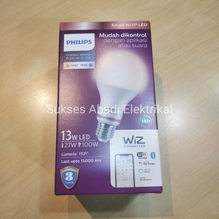 Philips หลอดไฟอัจฉริยะ LED 13w หรี่แสงได้