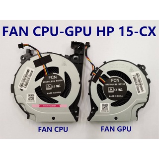 HP COMPAQ FAN CPU GPU  พัดลม PAVILION 15-CX FANCPU-GPU