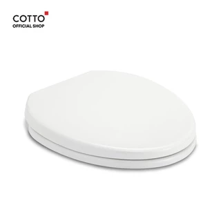 COTTO ฝารองนั่งโถสุขภัณฑ์ทรงกลม รุ่น C90055(HM) Soft Close
