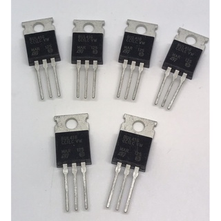 BUL416 TO:220 HIGH VOLTAGE FAST-SWITCHING NPN POWER TRANSISTOR 6A 800V แพ็ค10ตัว