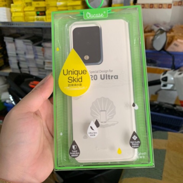Ou case Galaxy S20 Ultra Transparent case
