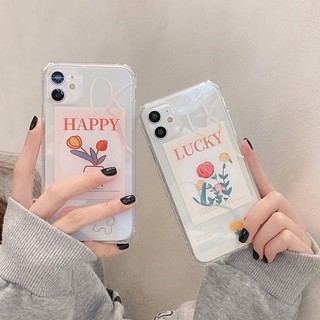 เคสใส Happy Daisy / เคสใส Lucky Rose