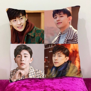 หมอนอิงสั่งทำ ใส่ได้4รูป หมอนอิงขนนุ่ม หมอนอิงโซฟา หมอนอิงในรถ หมอนอิง Cushions เติ้งหลุน Deng Lun