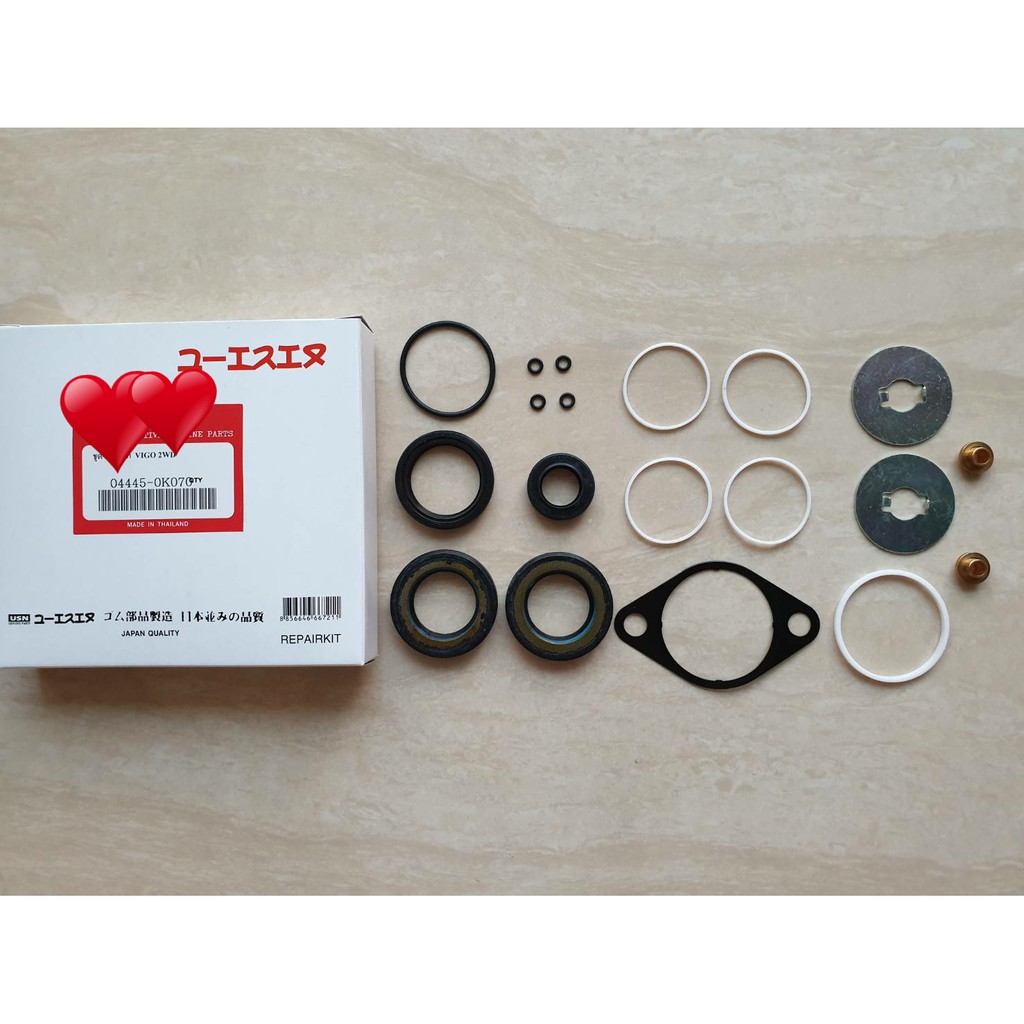 ชุดซ่อมแร็คTOYOTA VIGO,1KD,2KD 4x2ไต้หวัน ราคาชุดละ 750บาท