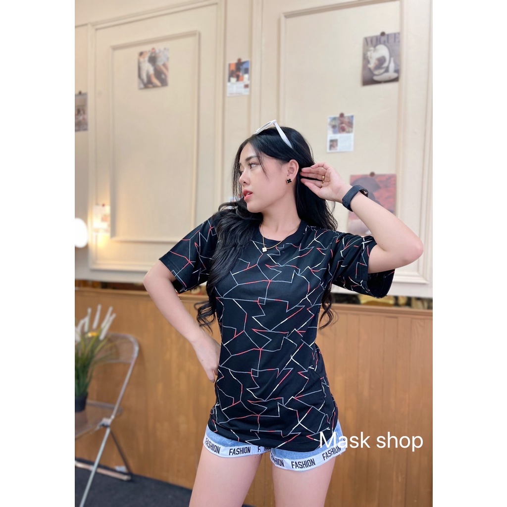 ว้าวๆๆเสื้อยืด สุดน่ารัก คิ้วๆเสื้อแฟชั่นผู้หญิง รูปที่ 4