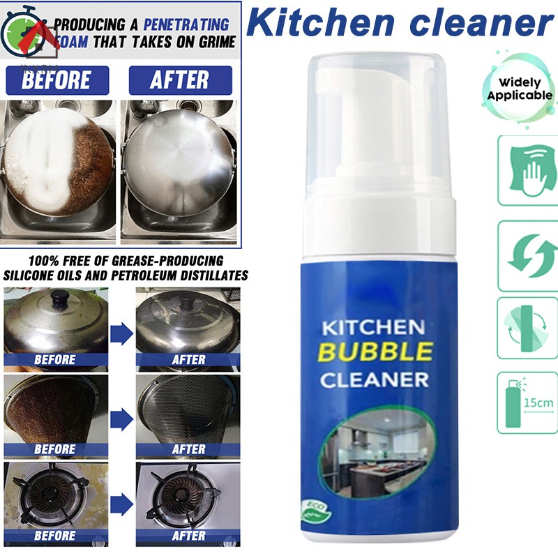 IKXRM Foam Cleaner Multi-Purpose Cleansing Bubble Washing Cleaning for Home Kitchen Bathroom