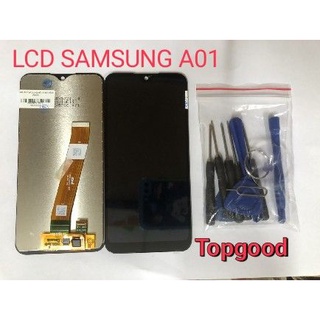 อะไหล่หน้าจอ จอ+ทัชสกรีน LCD SAMSUNG A01 จอ งานดี งานมีคุณภาพ สินค้าพร้อมส่ง แถมชุดไขควง