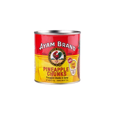 Ayam Brand สับปะรดรวมชิ้น 425G标鸡黄糖水