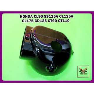 HONDA CL90 SS125A CL125A CL175 CD125 CT90 CT110 "BLACK" HEADLIGHT CASE // ครอบไฟหน้า หน้ากากไฟหน้า สีดำ สินค้าคุณภาพดี