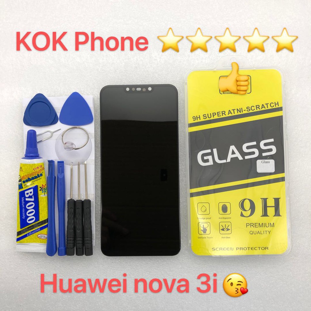 ชุดหน้าจอ Huawei nova 3i แถมฟิล์มพร้อมชุดไขควง