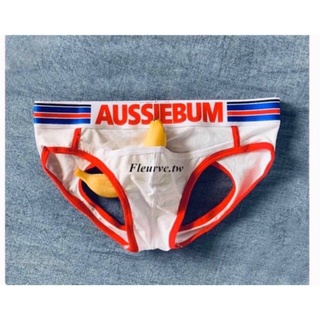 บ๊อกเซอร์ กางเกงผ้าฝ้าย 🔥พร้อมส่ง🔥กางเกงในชายAussiebum Jockstrap โชว์หลัง ผ้าcotton