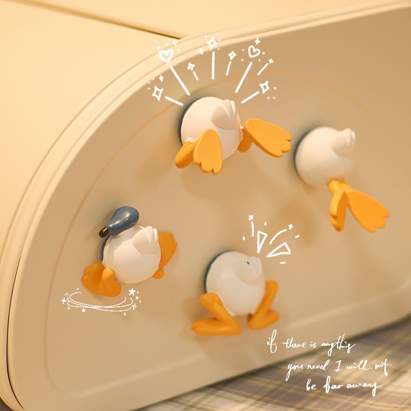 แม่เหล็กติดตู้เย็น แม็กเน็ต magnet 3D ลายก้นน้องเป็ดโดนัลดั๊ก
