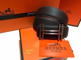 เข็มขัดHERMES สินค้าเกรดพรีเมี่ยม ปั้มทุกจุด พร้อมกล่องแบรนด์ ถุงผ้า การ์ด