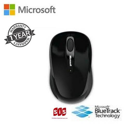 เม้าส์ไร้สาย Microsoft Wireless Mobile Mouse3500 BlueTrack - BLACK