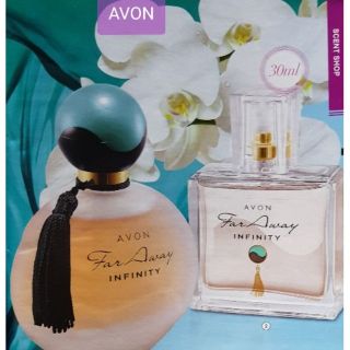 เอวอน far away  Infinity  eau de  Perfume spray 50 ml  และขนาดมินิ  30 ml