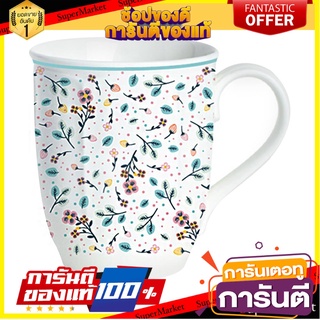 ถ้วยหู FINE PORCELAIN 320ml KECH SPRING FLOWERS แก้วน้ำ FINE PORCELAIN MUG 320ml KECH SPRING FLOWERS