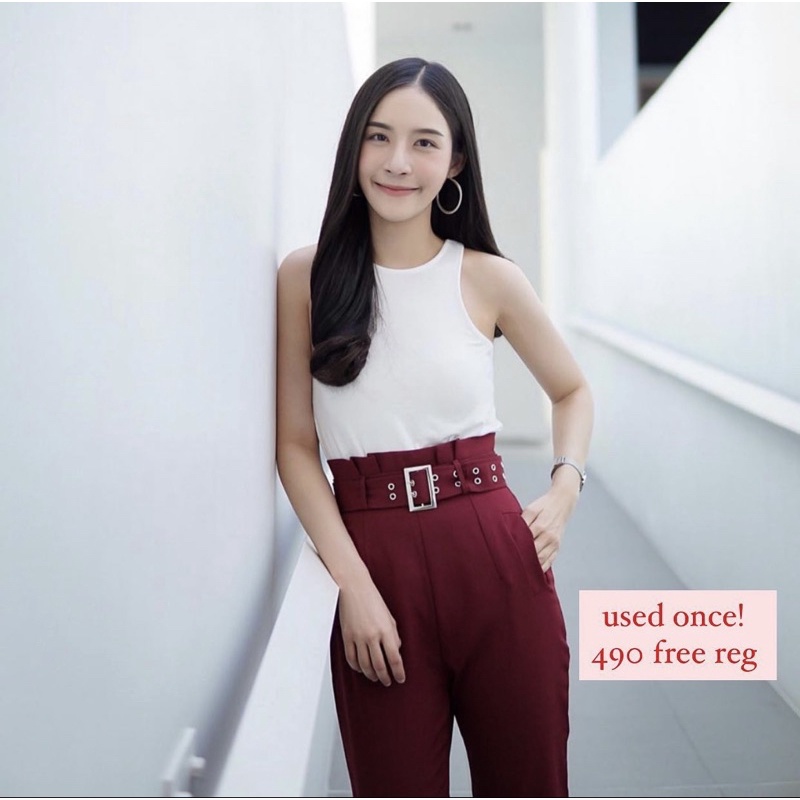 กางเกงเอวสูง brand : thanisa