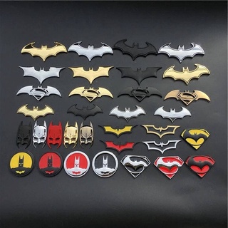 Car Personality Avengers Batman Car Sticker Label Bat Car Body Sticker Metal Tailer Label Side Seam Label Decorative Sticker Auto department store supplies