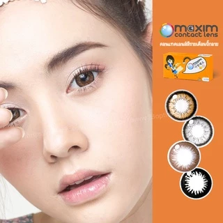 Maxim คอนแทคเลนส์สี รายเดือน ตาโต (1 กล่อง :1 คู่)