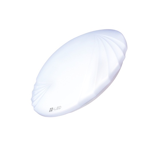 HI-TEK ชุดโคมไฟเพดานกลม LED ECO Series แบบสลิมลายเปลือกหอย ลดล้าง สต๊อคคค