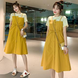 m - 4 xl เดรสกระโปรงแฟชั่นสำหรับผู้หญิง