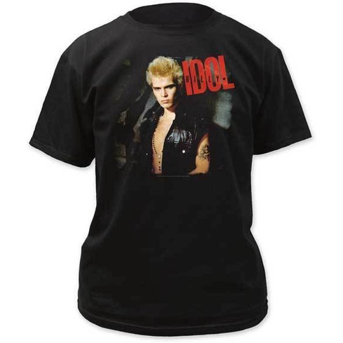 ออกแบบใหม่ Vintage Billy Idol Print Tee เสื้อผ้าแฟชั่นผู้ชาย