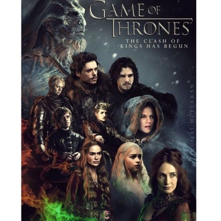 DVD มหาศึกชิงบัลลังก์ Game of Thrones ซีซั่น 2 : 2012 #ซีรีส์ฝรั่ง (ดูพากย์ไทยได้-ซับไทยได้)