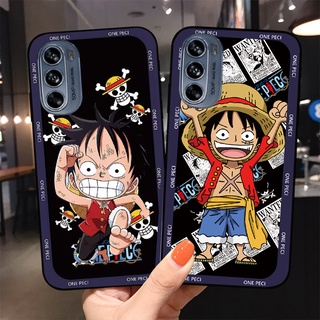 เคสโทรศัพท์มือถือ พิมพ์ลาย One Piece Luffy 3D สําหรับ Motorola MOTO G62 5G Edge 30