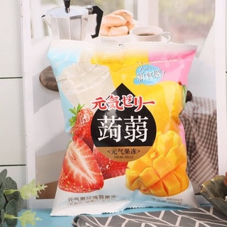 fruit jelly sachets เยลลี่ผลไม้แบบซองบีบดูดได้ทันที