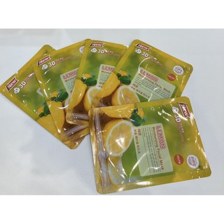 แผ่นมาส์กหน้า 3D อีส-สกิน เลม่อน(1ซอง)