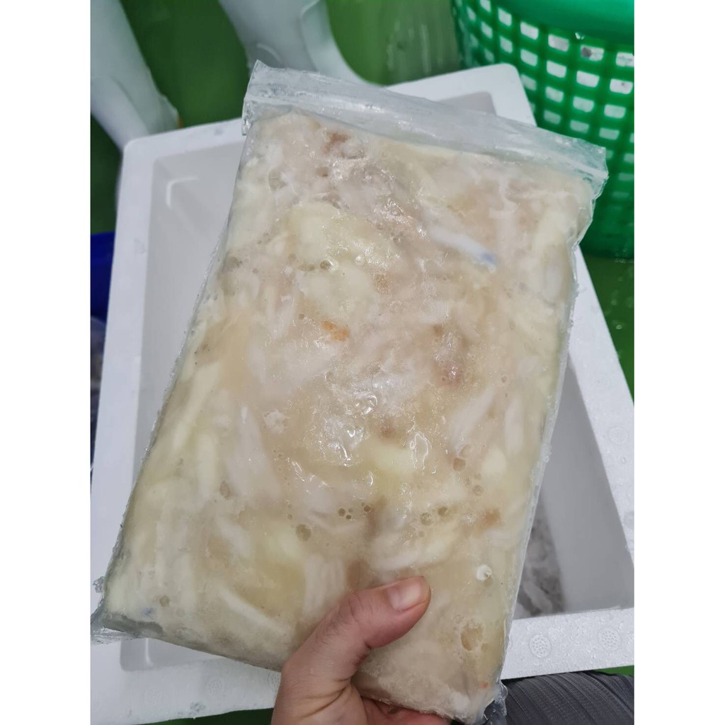 ไข่หมึกกล้วยแช่แข็ง(กก) บรรจุแพ็ก 1 กก./แพ็ก