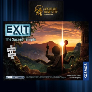 Exit The Sacred Temple Puzzle - Board Game - บอร์ดเกม