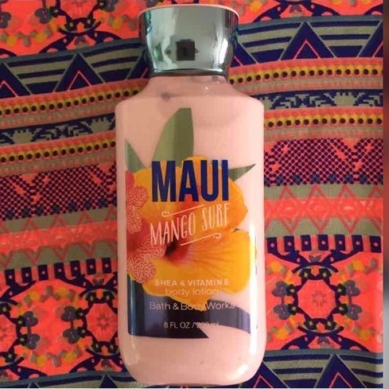 Bath & Body Works Maui Mango Surf Body Lotion 236ml. ของแท้ Shopee