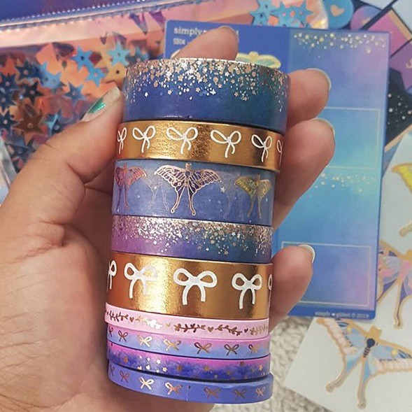 Simply Gilded July Box19 Washi Sample